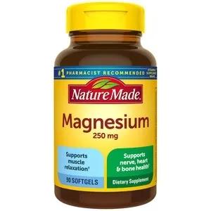 Image of Nature Made Magnesium Softgels 250 mg, 90CT