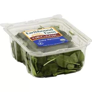 Image of Earthbound Farm Organic Classic Baby Greens, Baby Spinach, 5 oz
