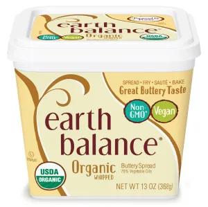 Image of Earth Balance Buttery Spread 78% Vegetable Oil Organic Whipped - 13 Oz