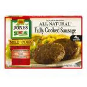 Image of Jones Dairy Farm Golden Brown All Natural Fully Cooked Mild Pork Sausage Patties