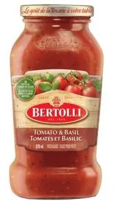 Image of Bertolli Tomato And Basil Pasta Sauce