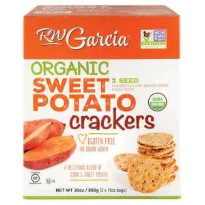 Image of RW Garcia Organic Sweet Potato Cracker (2 X 15 Ounce), 30 Ounce