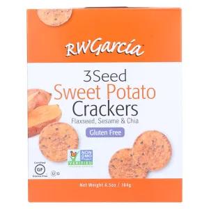 Image of RW Garcia 3 Seed Sweet Potato Crackers