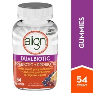 Image of Align Dualbiotic Prebiotic + Probiotic Gummies Dietary Supplement