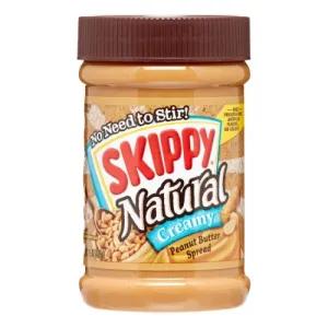 Image of Skippy Peanut Butter Creamy, Natural, 15 OZ (Pack of 3)
