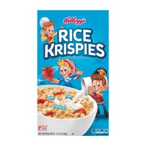 Image of Kelloggs Rice Krispies Breakfast Cereal Toasted Rice Fat-Free 12.0 oz