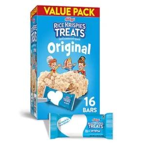 Image of Kelloggs Rice Krispies Treats Crispy Marshmallow Squares Original Value Pack 16 Count - 12.4 Oz