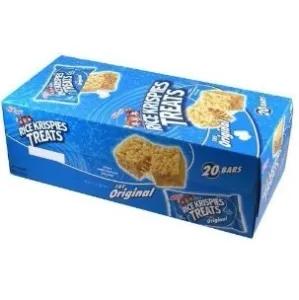 Image of Rice Krispies Treats Crispy Marshmallow Squares, 1.3 oz (Pack of 40)