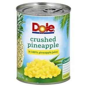 Image of CRUSHED PINEAPPLE IN 100% PINEAPPLE JUICE, CRUSHED PINEAPPLE
