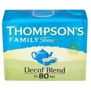 Image of Thompsons Punjana Decaffeinated Tea Bags 80 Per Pack
