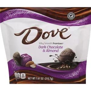 Image of Dove Promises Silky Smooth Dark Chocolate and Almond - 7.61oz