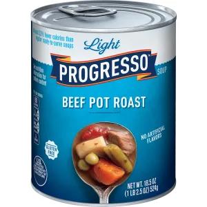Image of Progresso Light Beef Pot Roast Gluten-Free Canned Soup, 18.5 oz