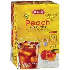 Image of HEB Peach Iced Tea