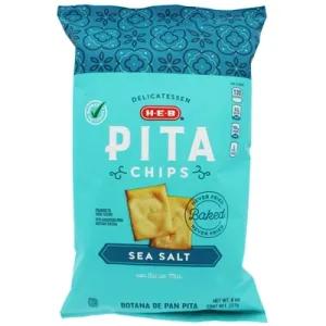 Image of H‑E‑B Sea Salt Pita Chips
