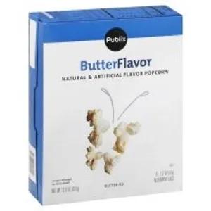 Image of Publix Butter Flavored Popcorn