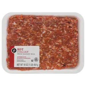 Image of Publix Hot Italian Pork Sausage Ground, Our Exclusive Recipe