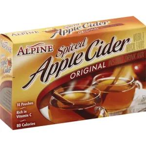 Image of Alpine® Original Spiced Apple Cider Instant Drink Mix 10-0.74 oz. Pouches