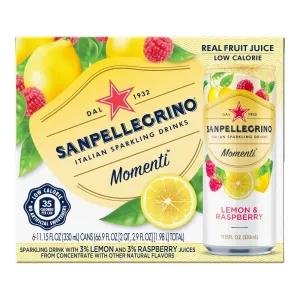 Image of Sanpellegrino Sparkling Drinks Italian Lemon & Raspberry