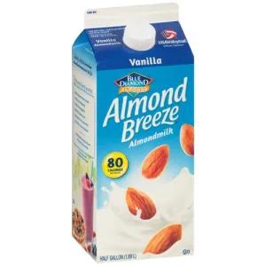 Image of Blue Diamond Almond Breeze Natural Vanilla Almond Milk, 1.89 l