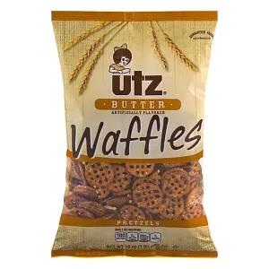 Image of Utz Pretzels Waffles Butter - 16 Oz
