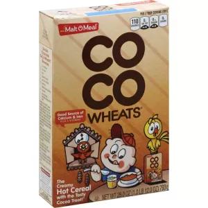 Image of Malt-O-Meal Coco Wheats Hot Cereal, Chocolate Flavored, 28 Oz