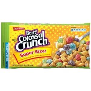 Image of Malt O Meal Cereal, Berry Colossal Crunch, Super Size! - 34.5 oz