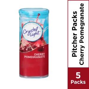 Image of Crystal Light Drink Mix Pitcher Packs Cherry Pomegranate 5 Count - 2.2 Oz