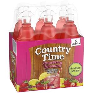 Image of Country Time Strawberry Lemonade Flavored Drink Mix