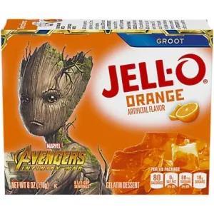Image of Jell-O Orange Instant Gelatin Mix, 6 oz Box