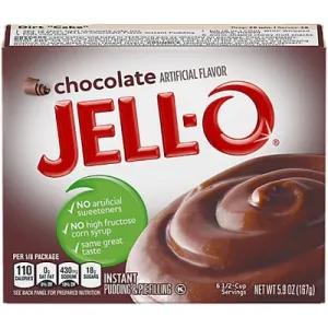 Image of Jell-O Instant Chocolate Pudding & Pie Filling, 5.9 oz Box