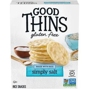 Image of Good Thins Rice Crackers, Simply Salt