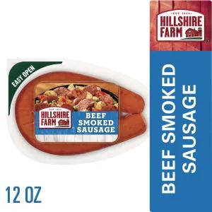 Image of Hillshire Farm® Beef Smoked Sausage Rope, 12 oz.
