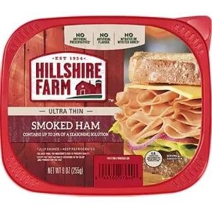 Image of Hillshire Farm® Ultra Thin Sliced Deli Lunch Meat, Smoked Ham, 9 oz