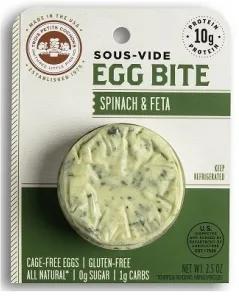 Image of Three Little Pigs Egg Bite Spinach and Feta