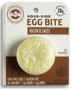 Image of Sous-Vide Egg Bite Uncured Bacon & Swiss