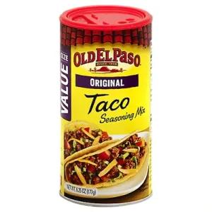 Image of Old El Paso Taco Original Seasoning Mix, Value Size, 6.25 oz