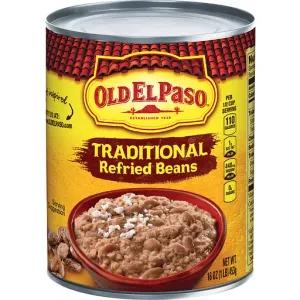 Image of Old El Paso Traditional Refried Beans, 16 oz Can