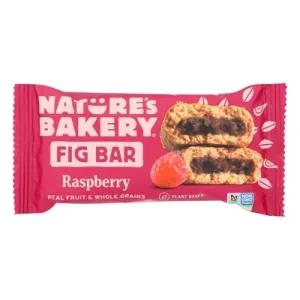 Image of Nature’s Bakery Stone Ground Whole Wheat Fig Bar, Raspberry, 2 oz (Case of 12)