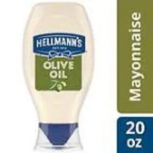 Image of Hellmanns Mayonnaise Dressing with Olive Oil Squeeze Bottle - 20 Fl. Oz.