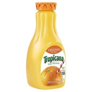 Image of Tropicana Orange Juice Pure Premium No Pulp Original Chilled - 52 Fl. Oz.