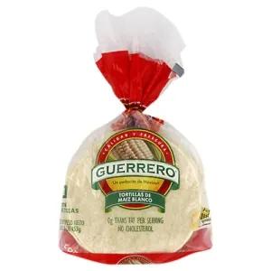 Image of Guerrero Tortillas Corn White Maiz Blanco Bag 18 Count - 16 Oz