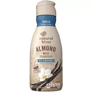 Image of COFFEE MATE NATURAL BLISS Almond Milk Vanilla All-Natural Liquid Coffee Creamer 32 fl. oz. Bottle