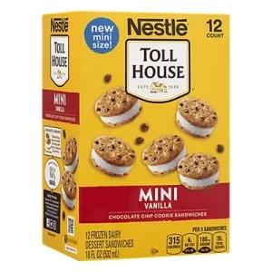 Image of Nestle Toll House Mini Vanilla Chocolate Chip Cookie Sandwiches