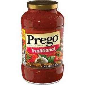 Image of Prego Pasta Sauce Traditional Italian Tomato Sauce 24oz