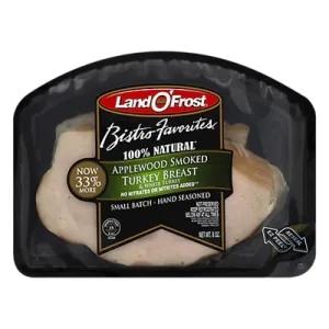 Image of Land O Frost Bistro Favorites Turkey Breast Small Batch Applewood Smoked - 8 Oz