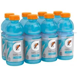 Image of (8 Count) Gatorade Thirst Quencher Sports Drink, Cool Blue, 20 fl oz