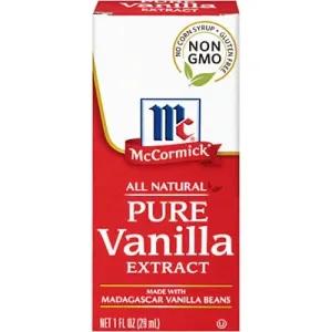 Image of McCormick Extract All Natural Pure Vanilla - 1 Fl. Oz.