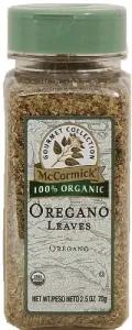 Image of McCormick Gourmet Organic Oregano Leaves