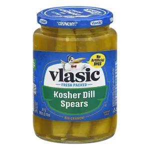 Image of Vlasic Pickles Kosher Dill Spears 24oz Jar