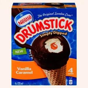 Image of Nestle Drumstick Simply Dipped Vanilla Caramel